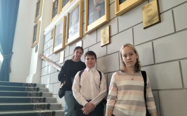 Воспитанники «Кванториума» побывали в Музее обороны и блокады Ленинграда